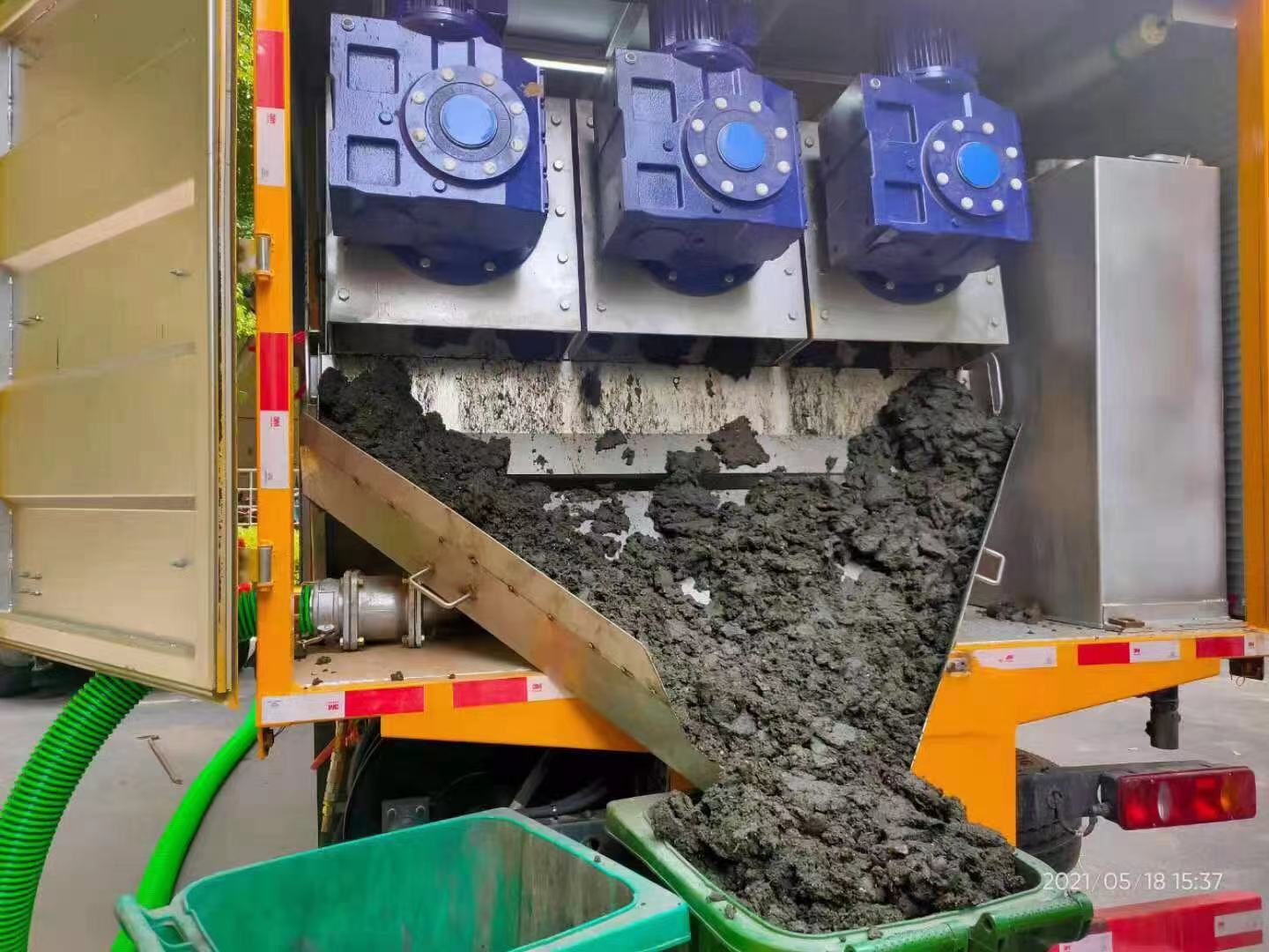 遂宁化粪池清掏城市维护站-泥浆净化干湿分离处理